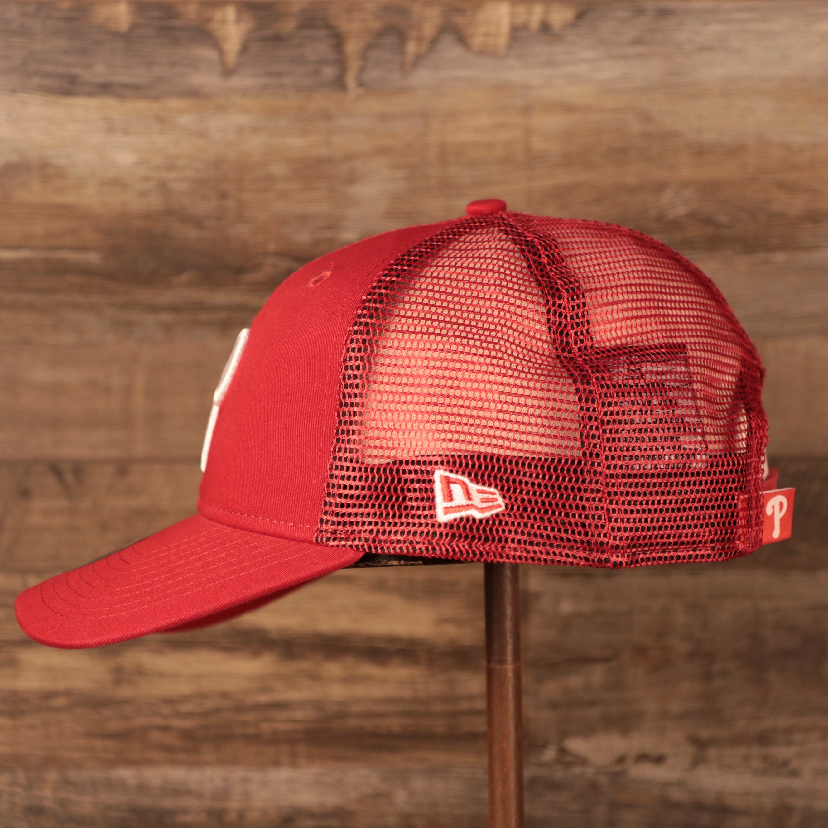 Philadelphia Phillies Mesh Back 940 9Forty Trucker Dad Hat