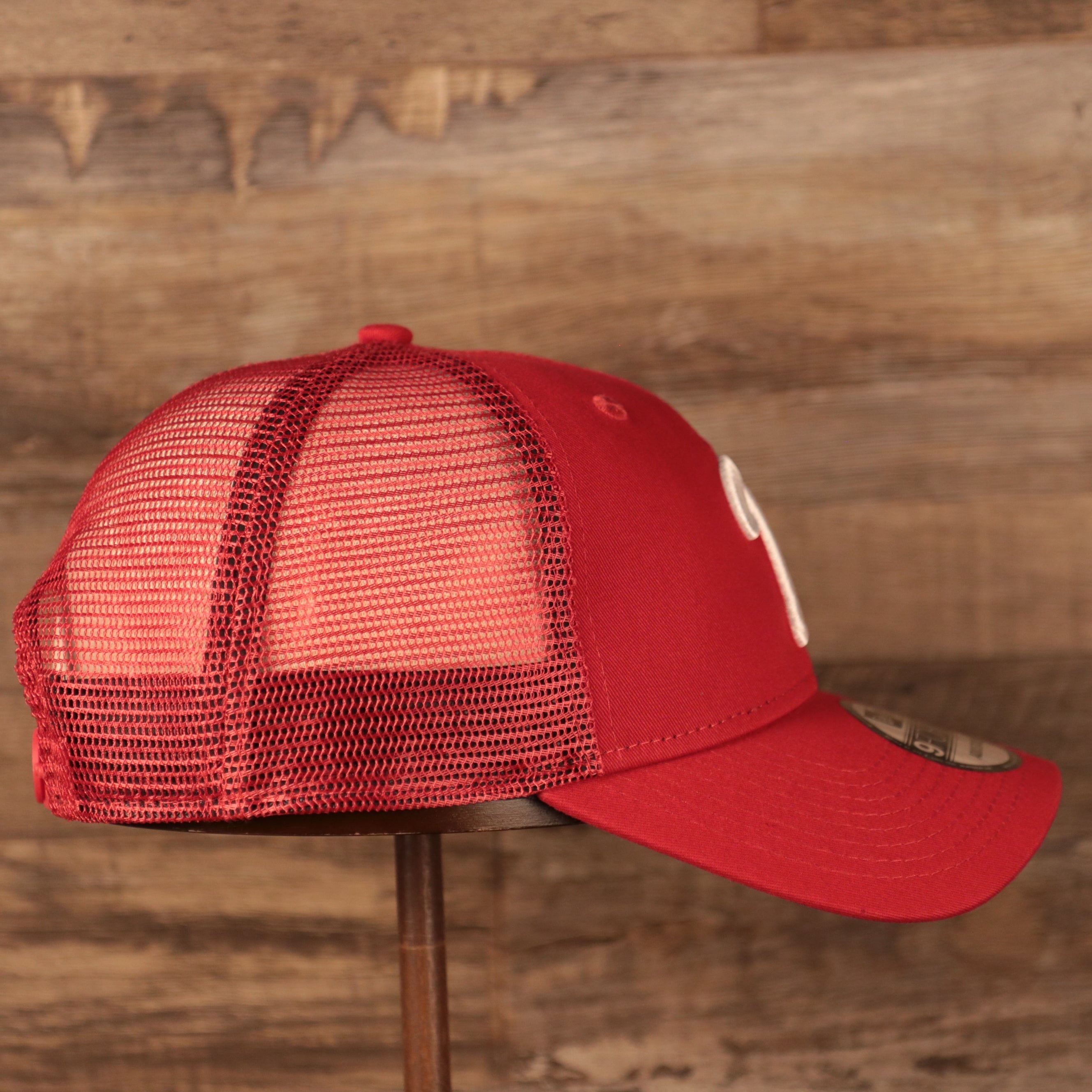 Philadelphia Phillies Mesh Back 940 9Forty Trucker Dad Hat