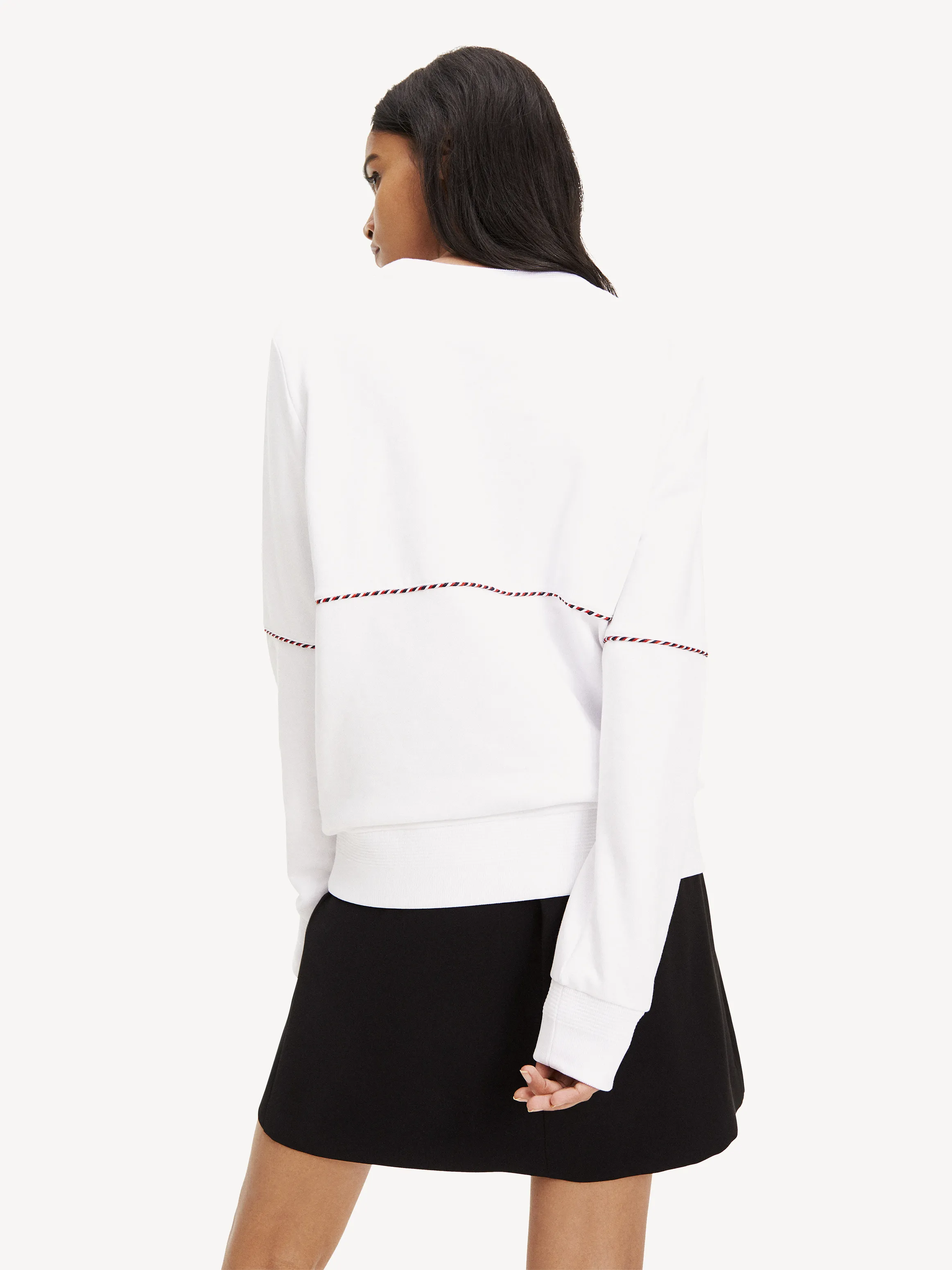 Piping Trim Sweatshirt | Hoodies | Tommy Hilfiger