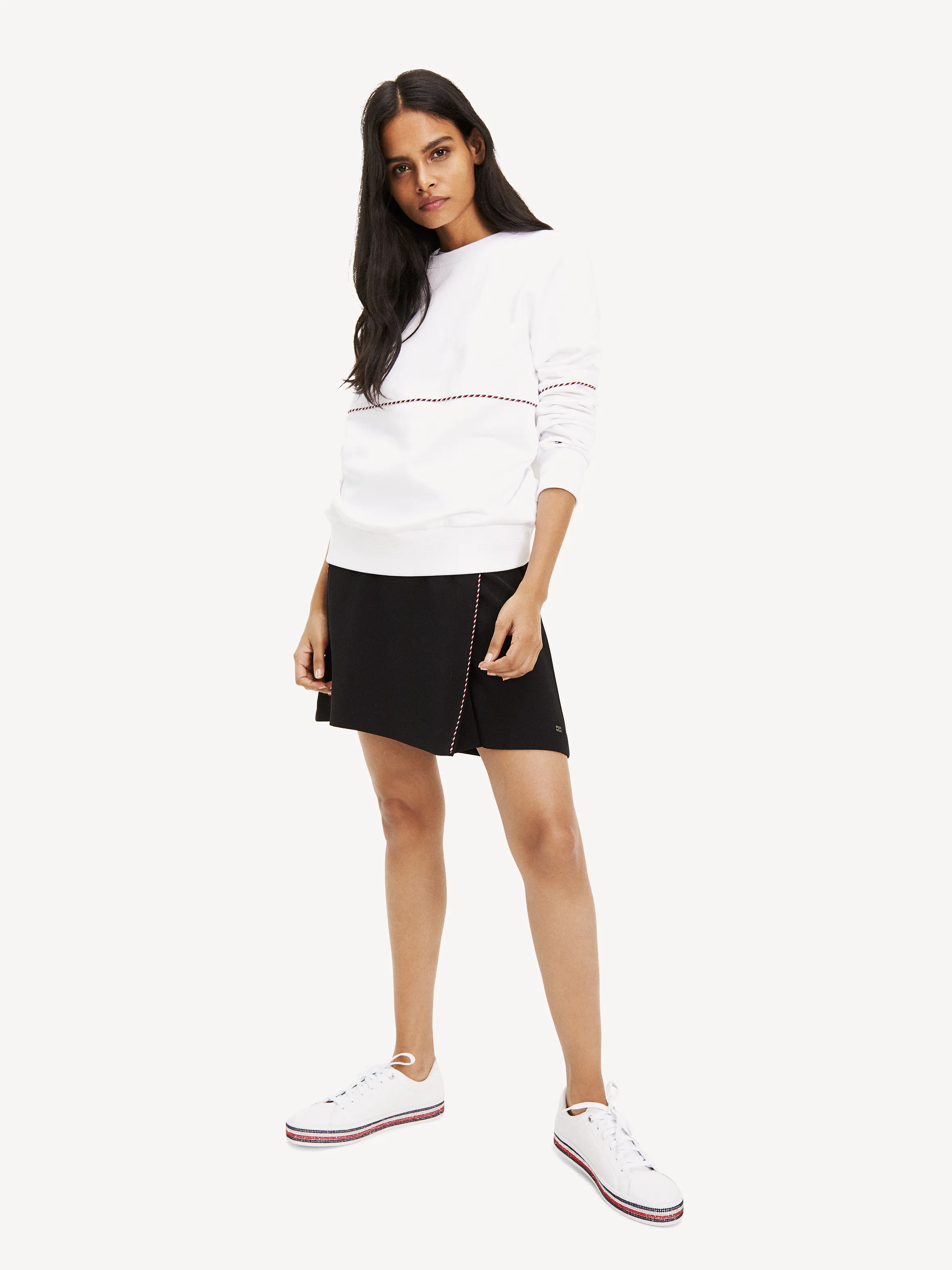 Piping Trim Sweatshirt | Hoodies | Tommy Hilfiger