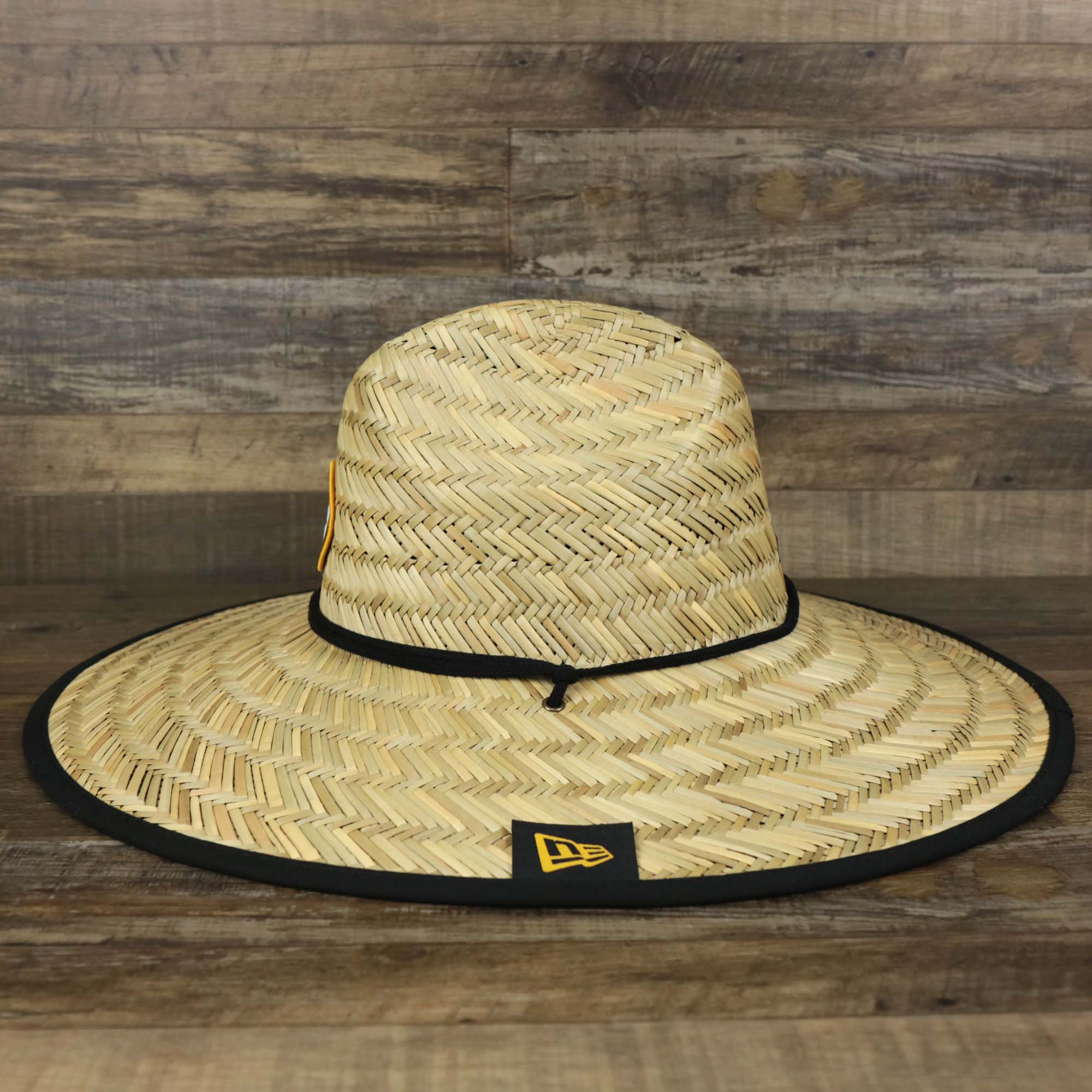 Pittsburgh Steelers On Field 2020/2021 Summer Training Straw Hat | New Era OSFM