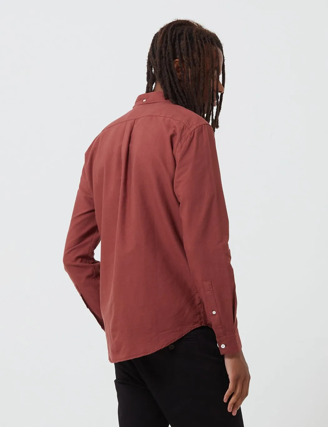 Portuguese Flannel Belavista Shirt - Bordeaux