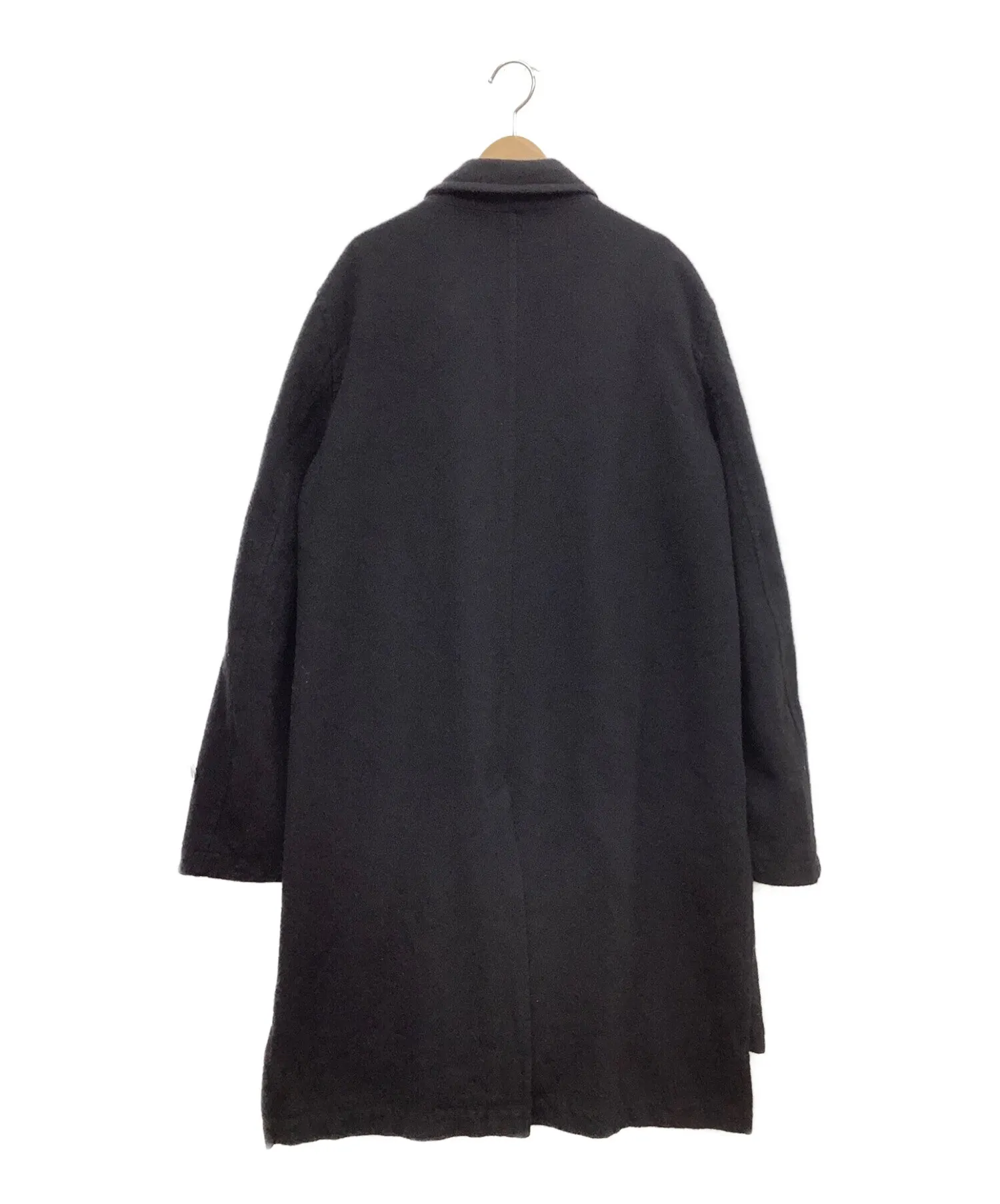 [Pre-owned] BLACK COMME des GARCONS Product-dyed Wool Soutain Collar Coat 1D-C001