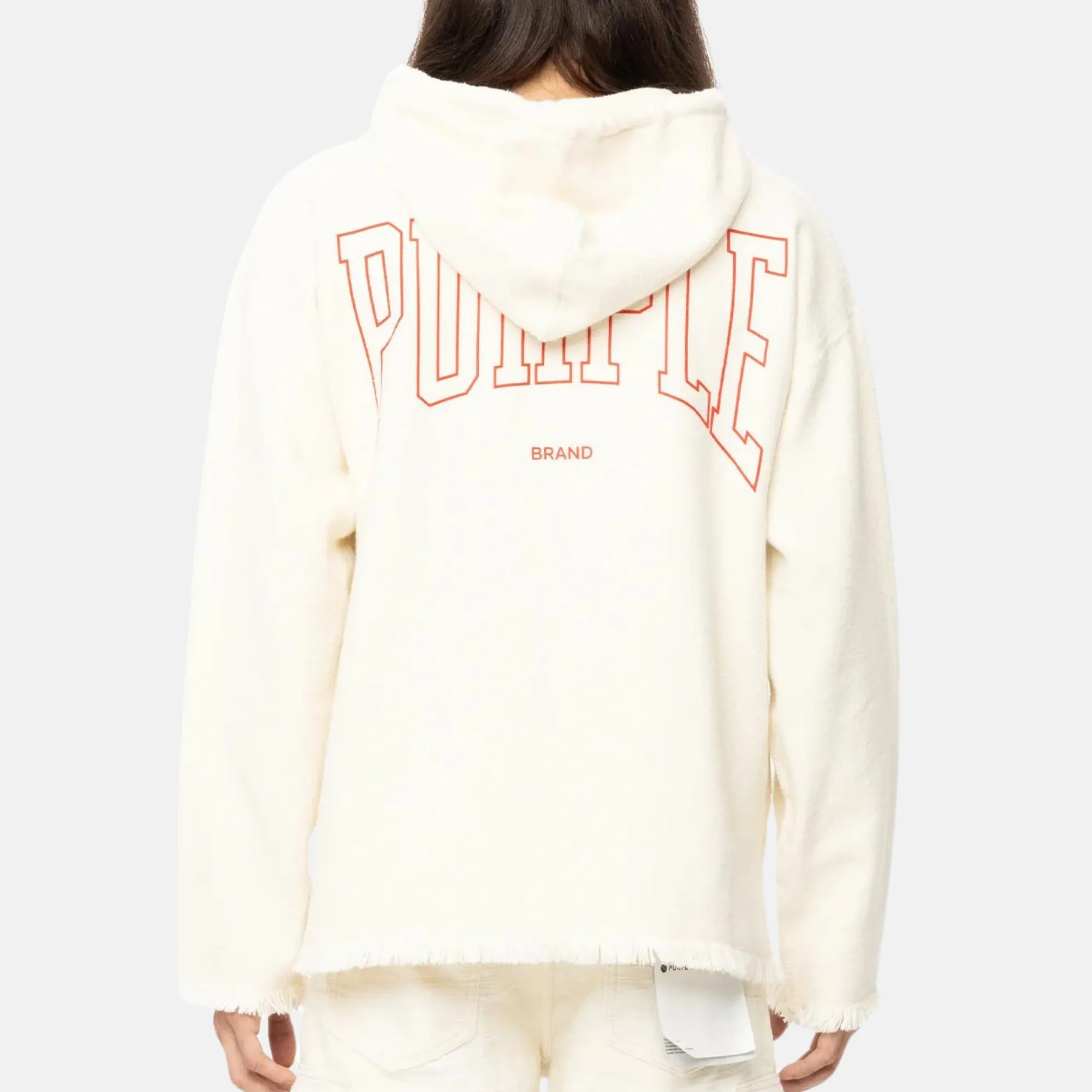 Purple Brand Off White Beach Hoodie