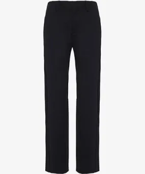 rag & bone Womens Black Shea straight-leg high-rise stretch-woven trousers