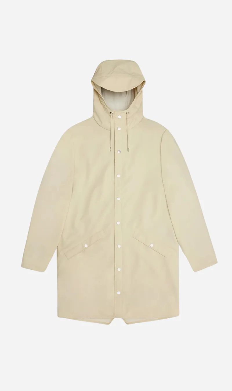  Rains      Long Jacket - Dune 