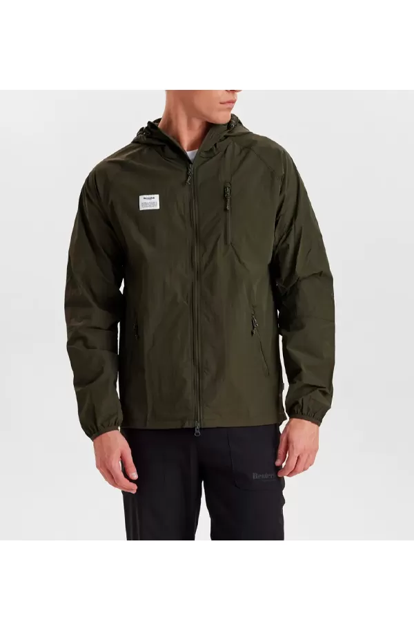 Resterds Windbreaker Jacket Army