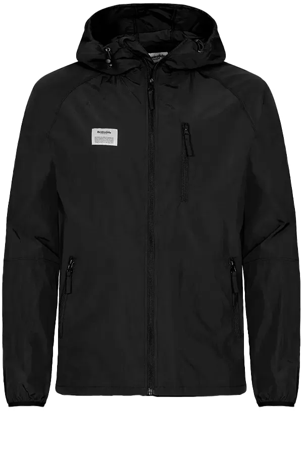 Resterds Windbreaker Jacket Black