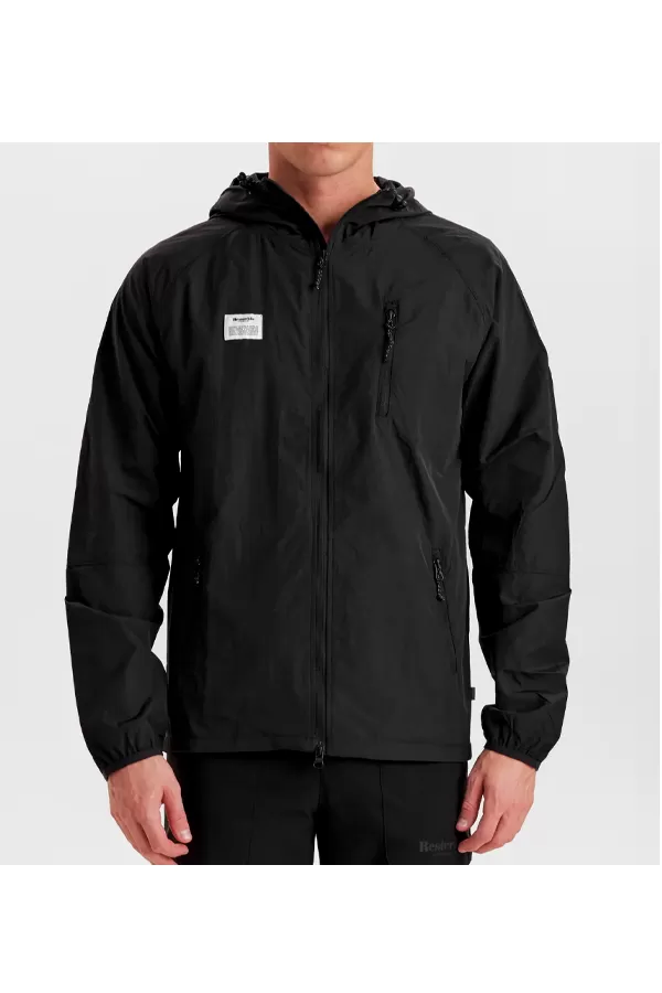 Resterds Windbreaker Jacket Black