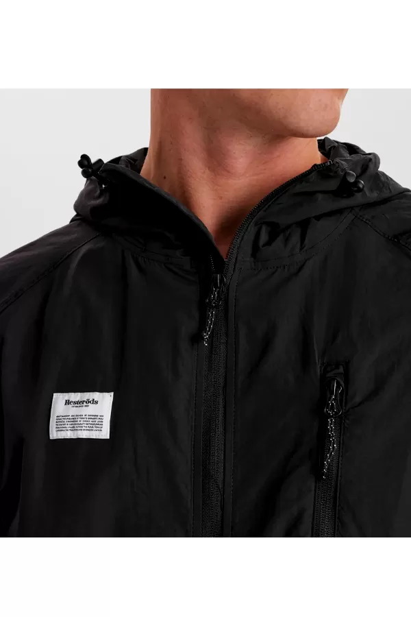 Resterds Windbreaker Jacket Black