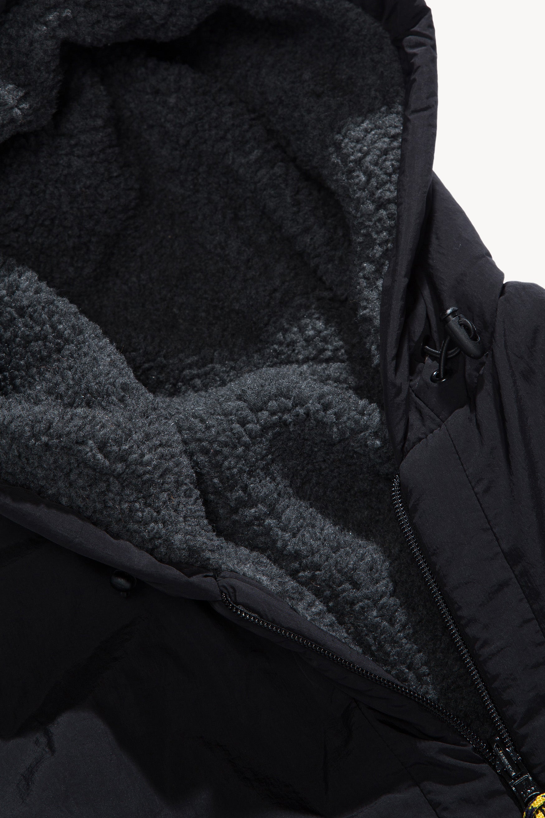 Reversible Plain Fleece Parka