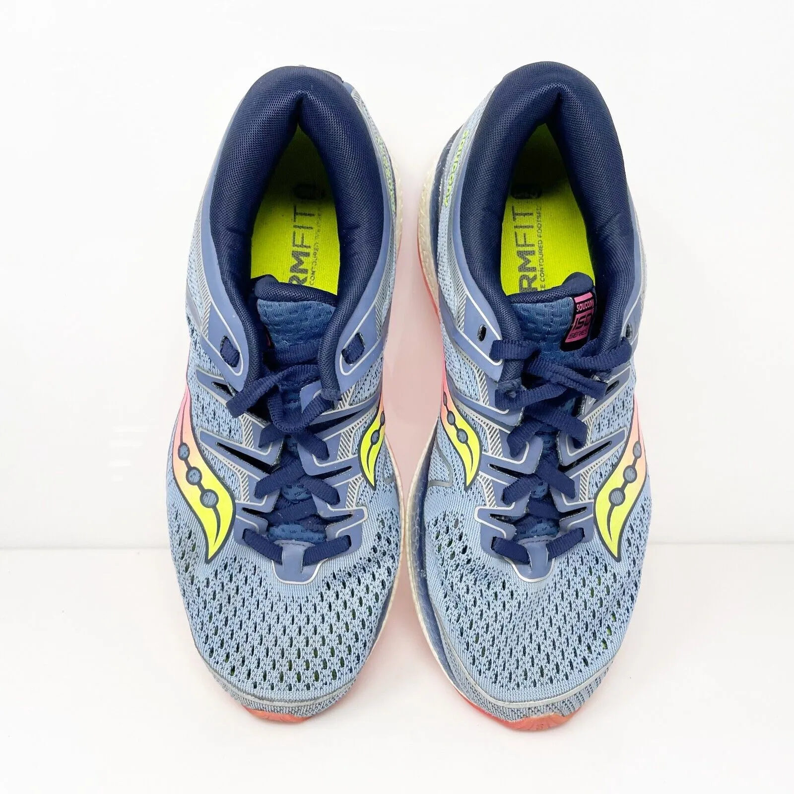 Saucony Womens Triumph ISO 5 S10462-1 Blue Running Shoes Sneakers Size 8