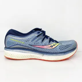 Saucony Womens Triumph ISO 5 S10462-1 Blue Running Shoes Sneakers Size 8