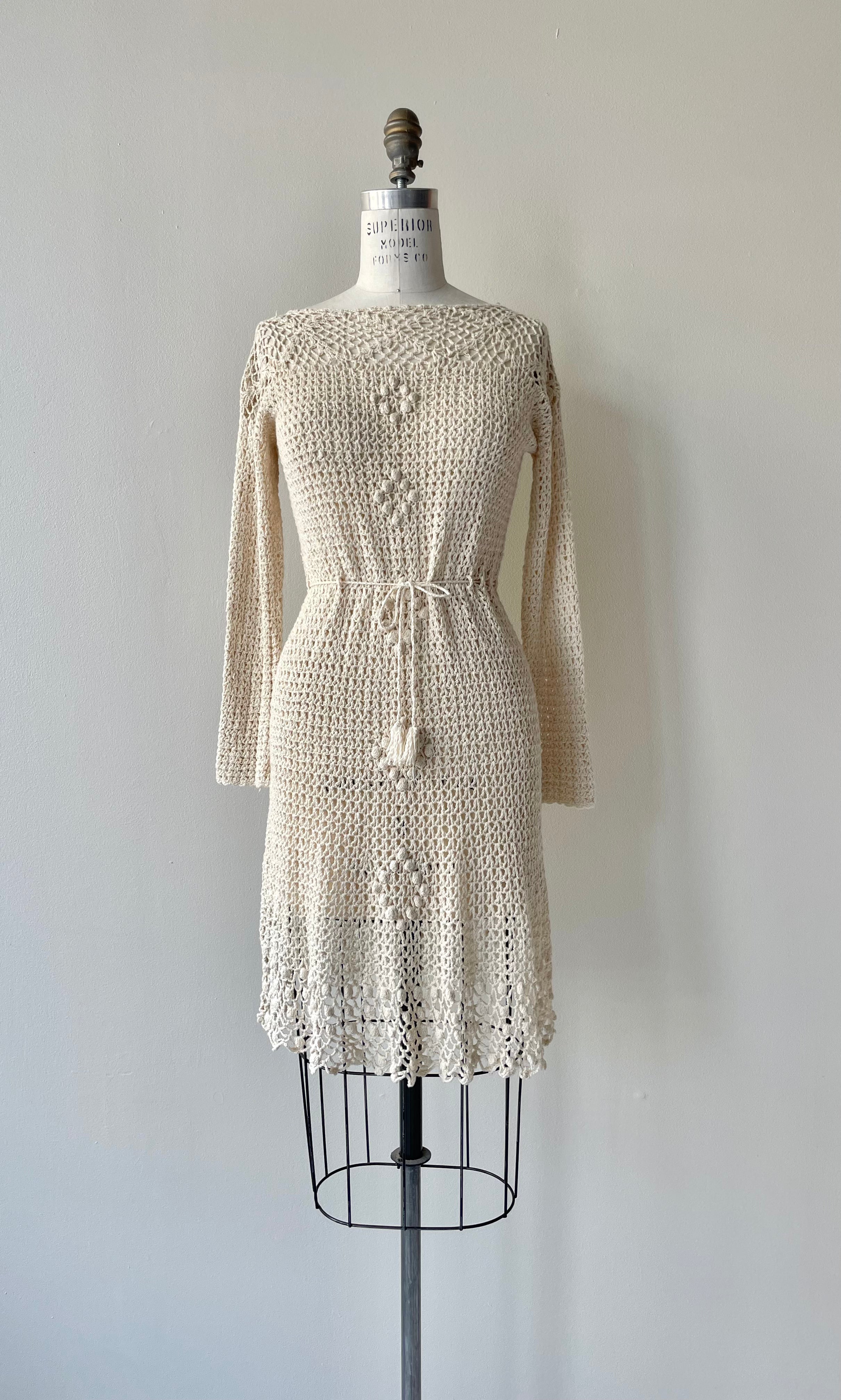 Sausalito Crochet Dress | 1970s