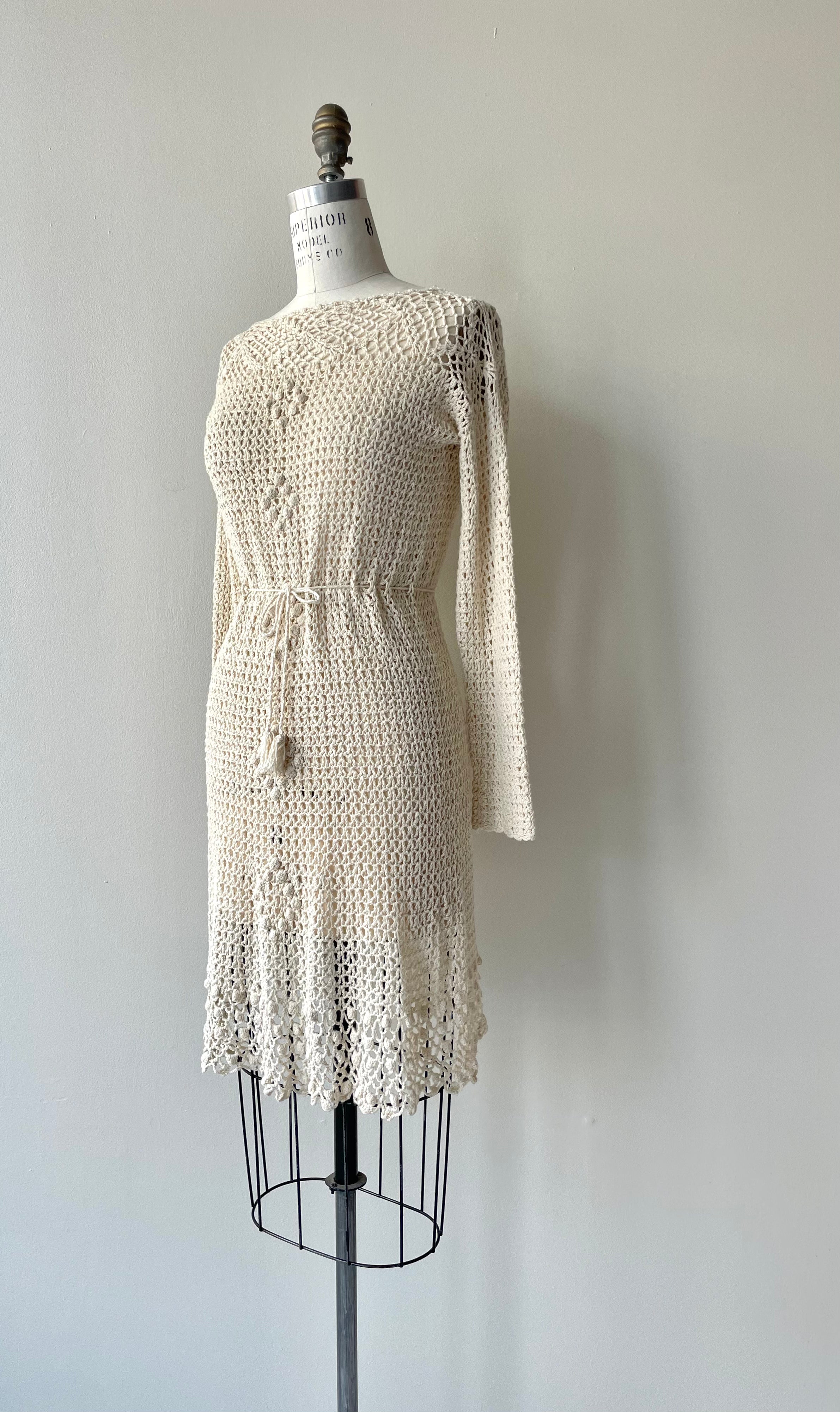 Sausalito Crochet Dress | 1970s