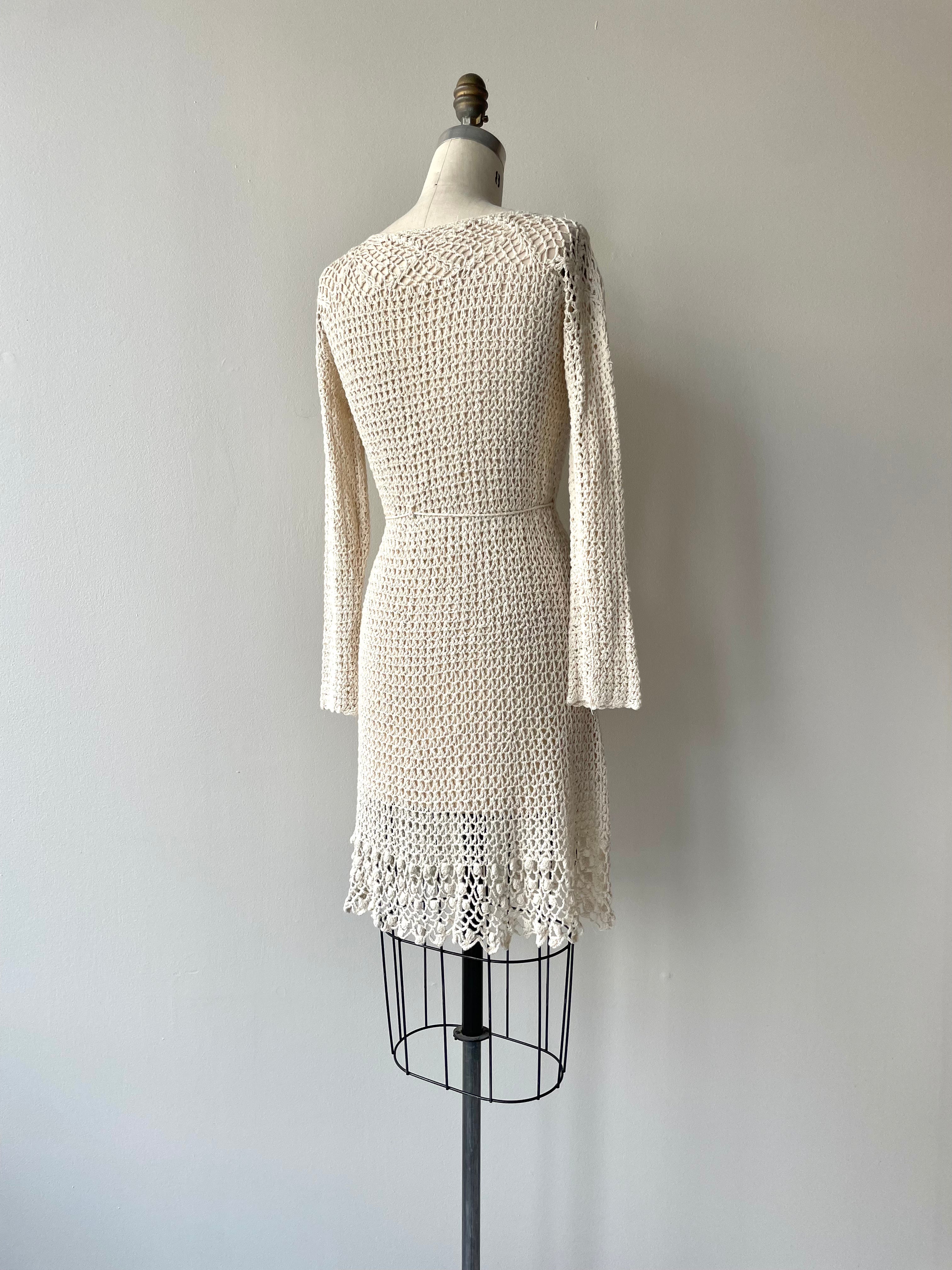 Sausalito Crochet Dress | 1970s