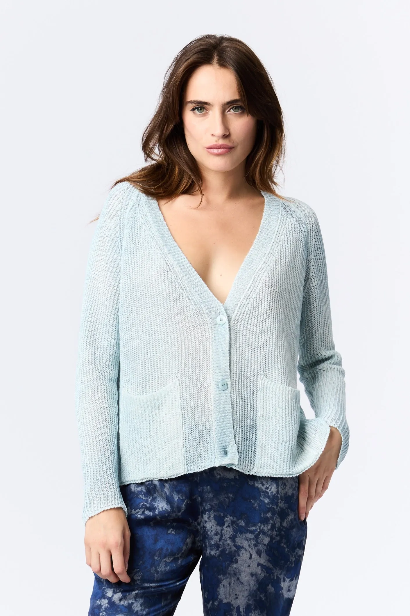 Short Knitted Cardigan