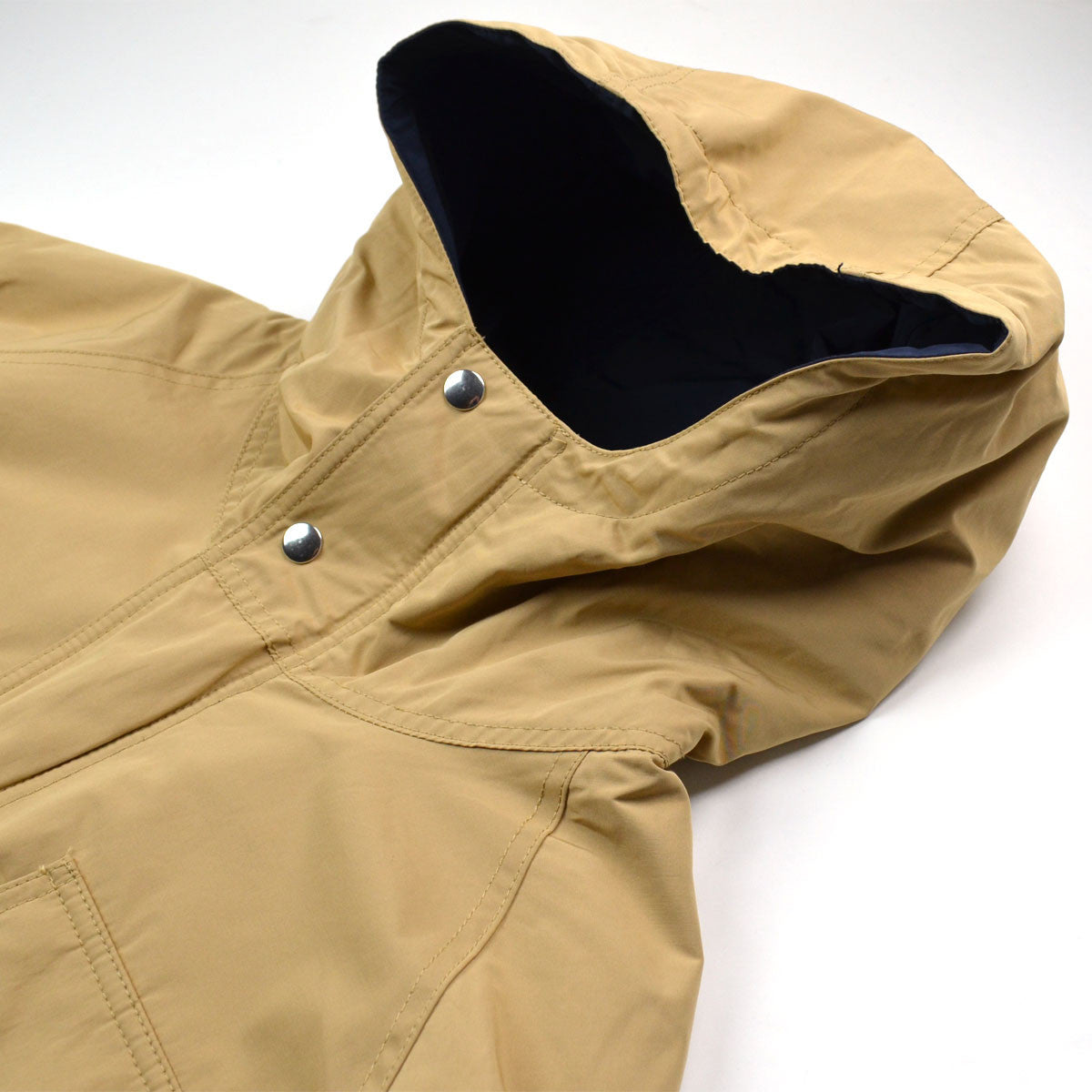 Soulland - Reid Parka Coat with Hood and Teflon Coating - Beige