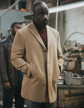 South Of Heaven 2021 Mike Colter Beige Coat | Ujackets New Arrival 2021