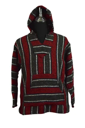 Striped Hooded Baja Jumper