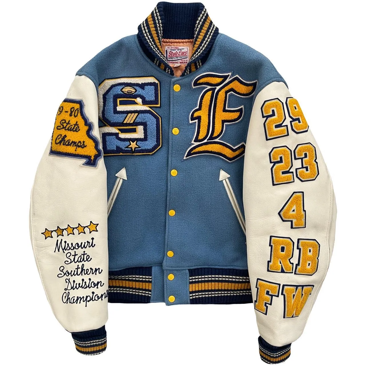 Style Eyes Varsity Jacket