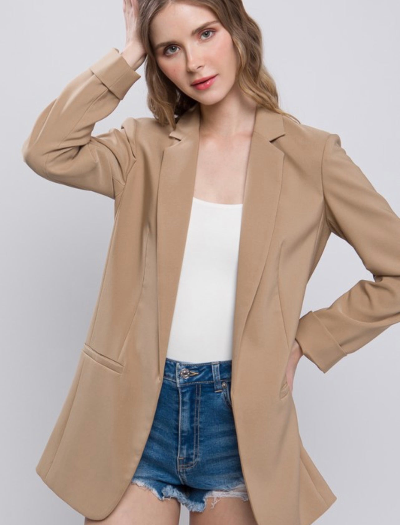 Tan Blazer