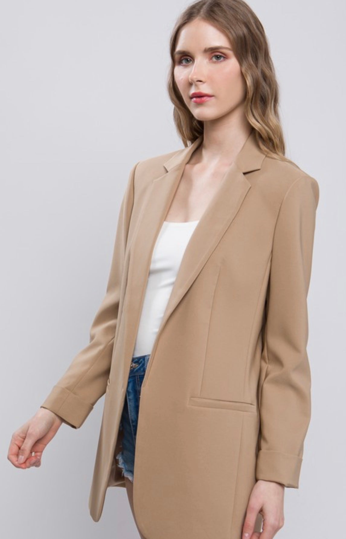 Tan Blazer