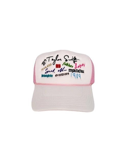 Taylors Albums Trucker Hat