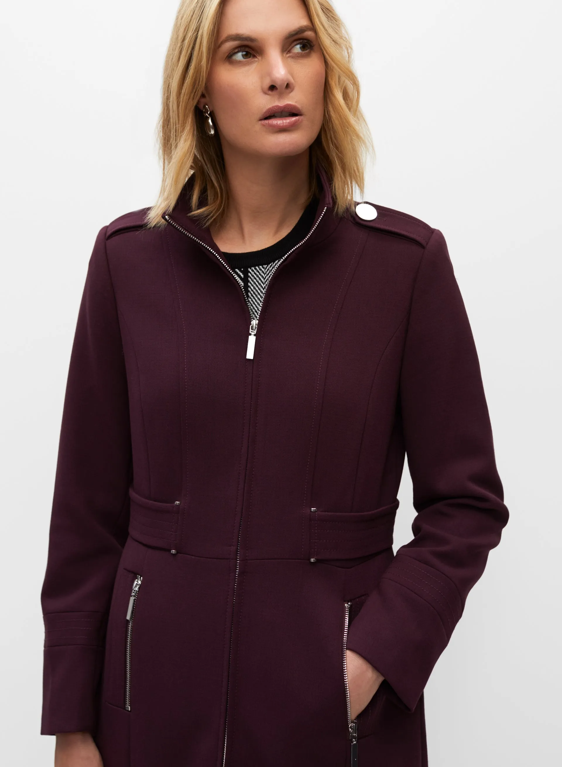 Tricotine Tech Structured Coat