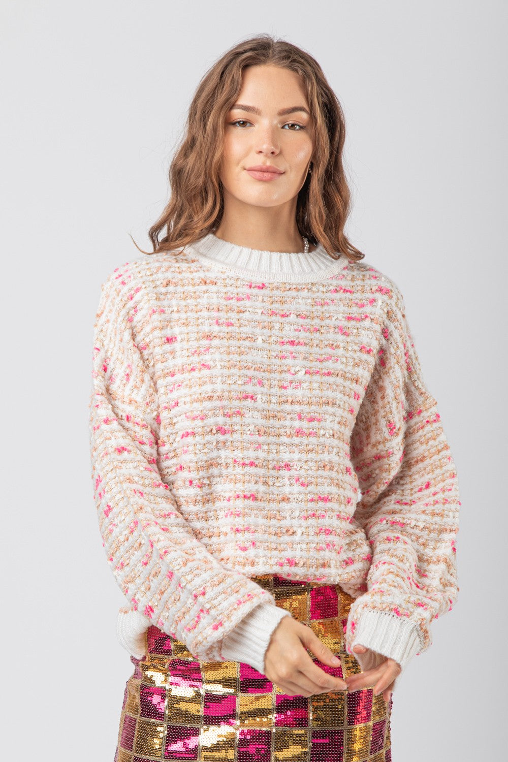 Twead Cream Sweater