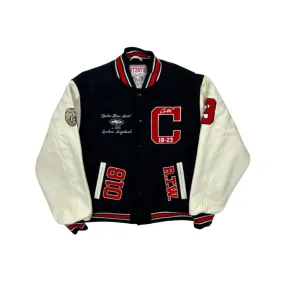 Varsity Jacket CORTEIZ Navy Red GOAT