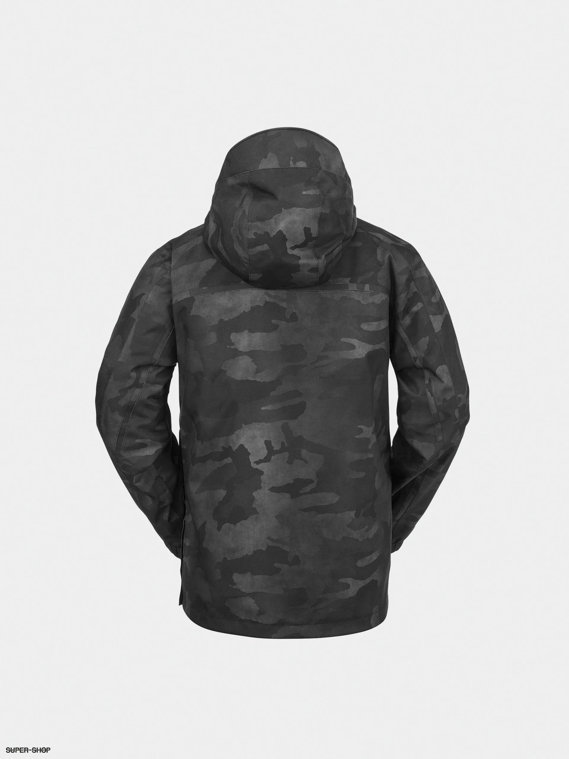 Volcom Brighton Pullover Snowboard jacket (black camo)