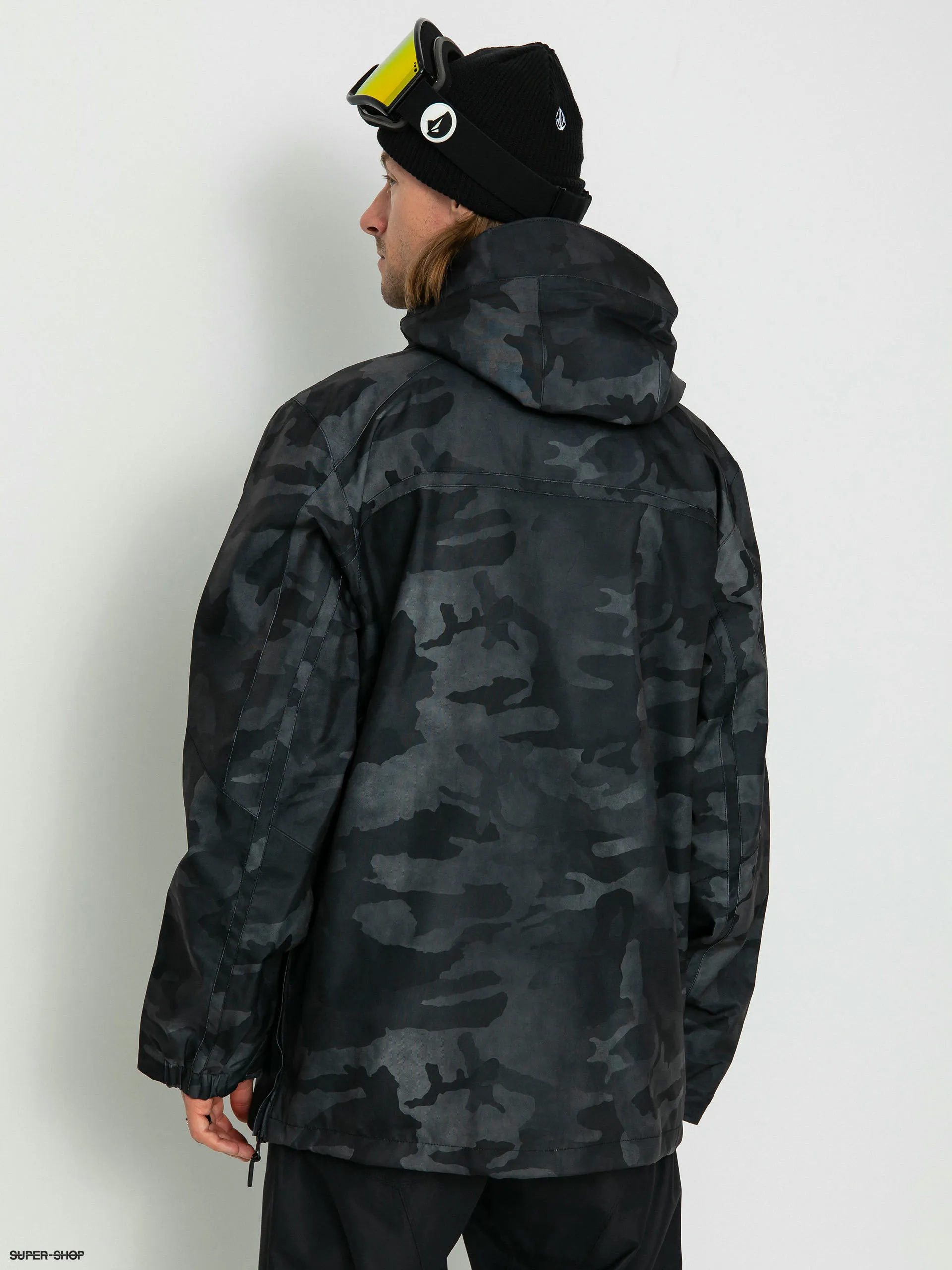 Volcom Brighton Pullover Snowboard jacket (black camo)