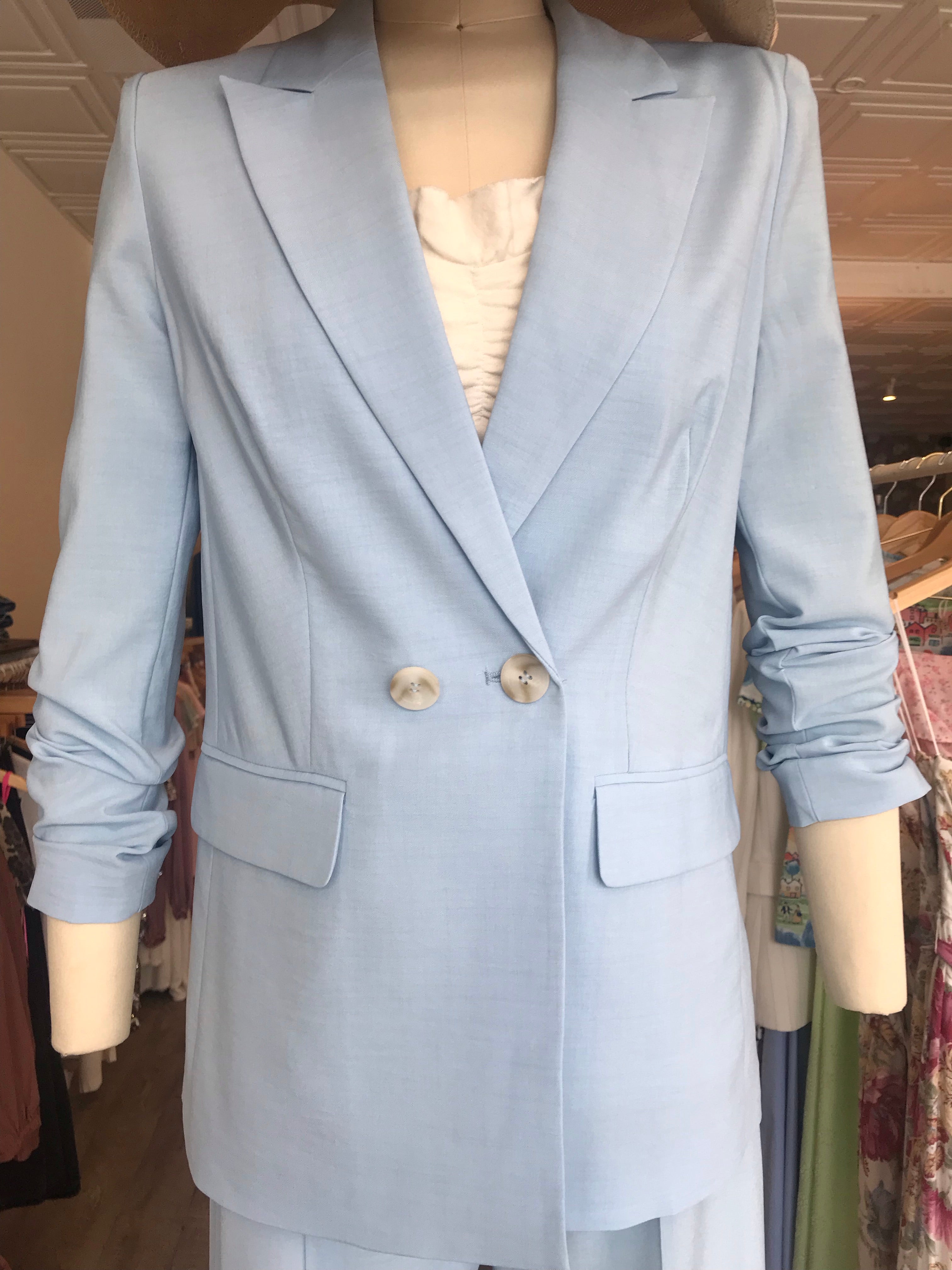 WAYF Baby Blue Blazer