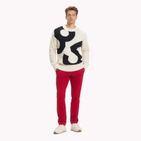 White Oversized 85 Jumper | Sweatshirts & Hoodies | Tommy Hilfiger