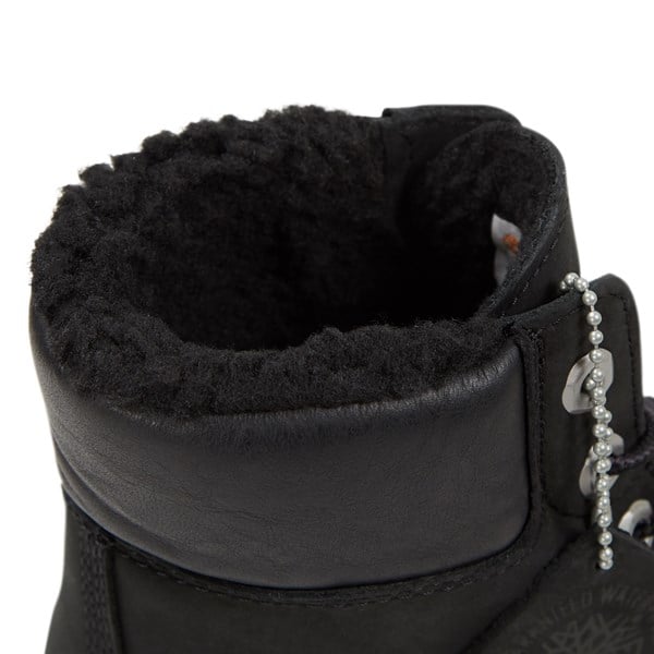 Women's 6-Inch Fleece Lined Waterproof Boots in Black