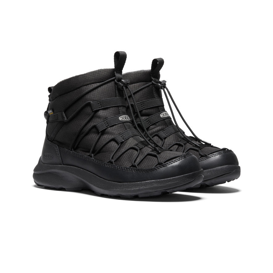 Women's UNEEK SNK II Waterproof Chukka  |  Black/Black