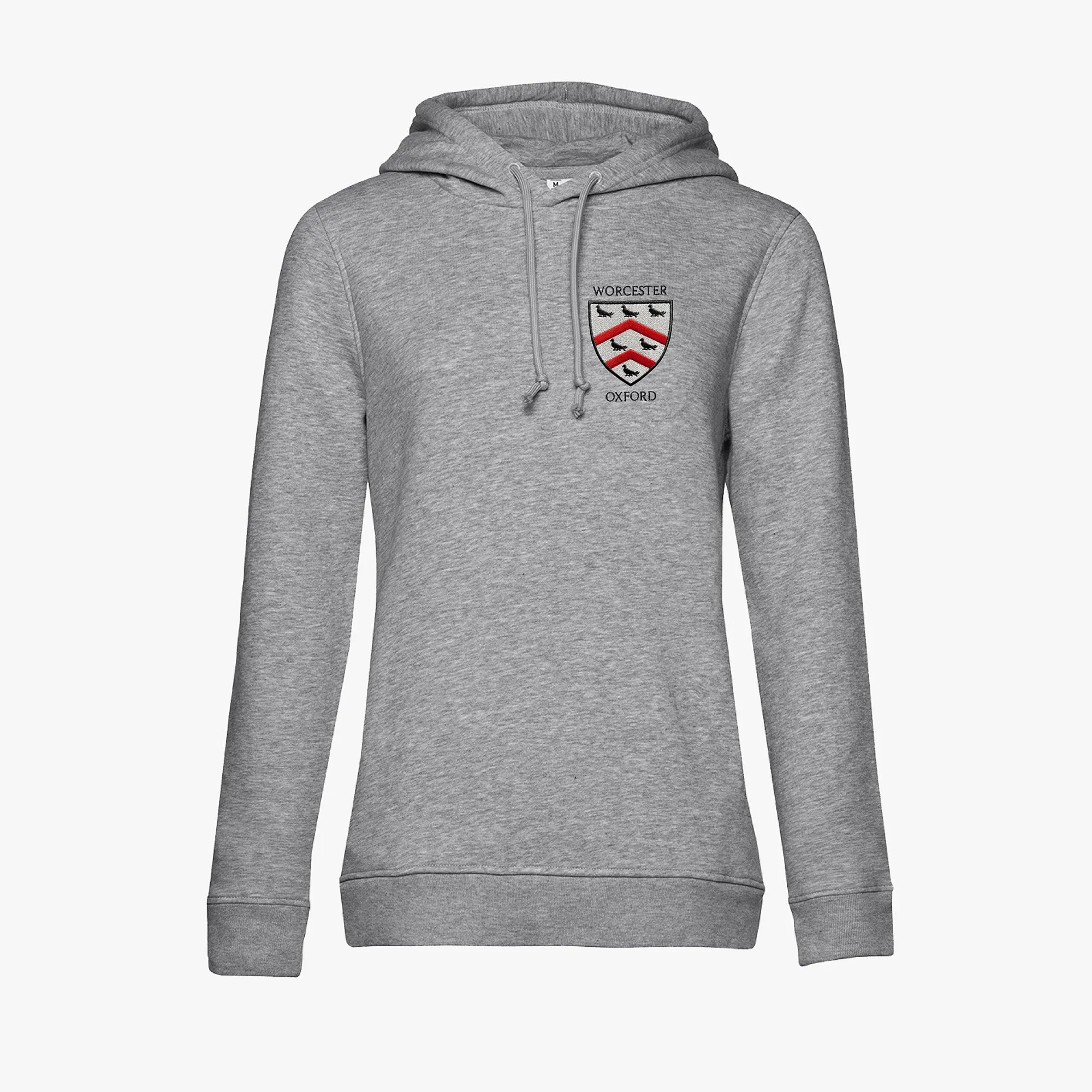 Worcester College Ladies Organic Embroidered Hoodie